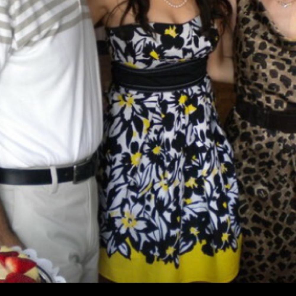 strapless dress